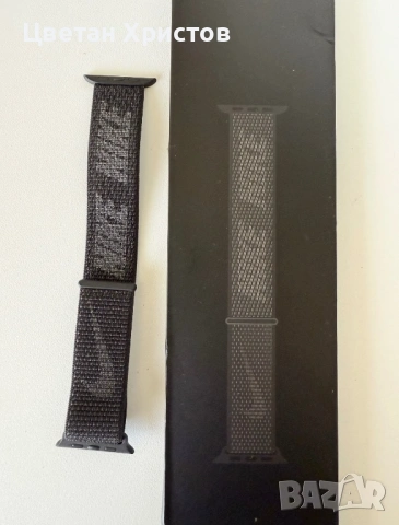 Спортна Кайшка за Apple Watch Black Nike Sport Loop
