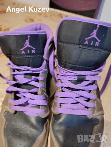 Air Jordan 1 Mid "Palomino" – Размер 40 (Като нови / Оригинални), снимка 13 - Маратонки - 53540269