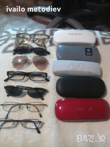 очила + кутии за очила