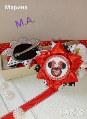 Най-сладките детски лaстици или шноли с панделка МИНИ МАУС!, снимка 5 - Шноли, диадеми, ленти - 27952574