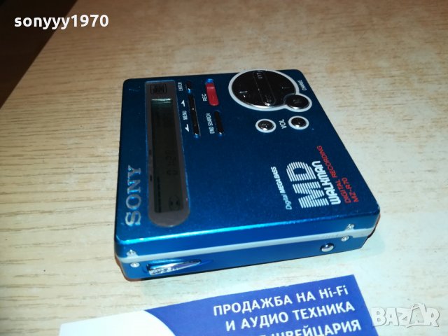 SONY MZ-R70 MINIDISC RECORDER-MADE IN JAPAN, снимка 4 - MP3 и MP4 плеъри - 28592869