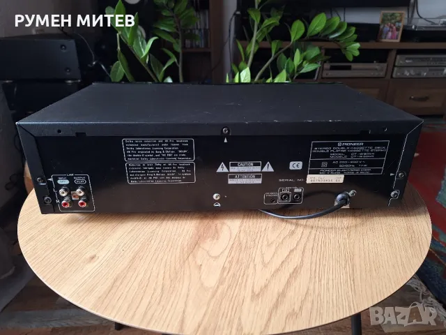 Дек Pioneer двукасетъчен , снимка 5 - Декове - 50427640