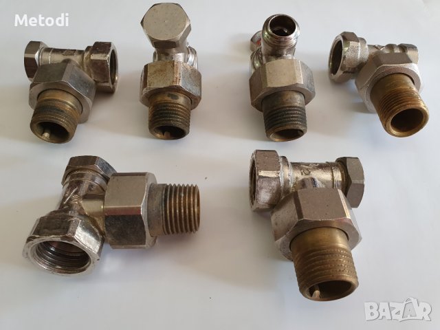 Кран М Ж  1 / 2  радиаторен ъглов секретен, снимка 3 - ВИК - 43595408