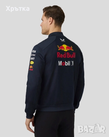 Red Bull Racing F1 Team Bomber Jacket - Оригинално мъжко яке, снимка 2 - Якета - 52727763