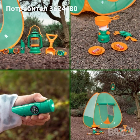 Голяма палатка комплект за къмпинг игра 4793, снимка 9 - Други - 53358842