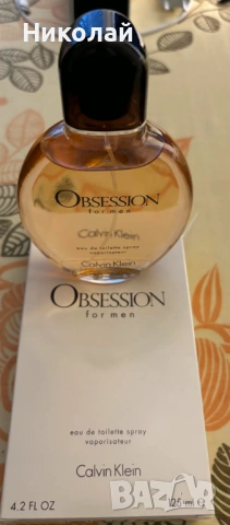 Продавам мъжки парфюм Calvin Klein Obsession
