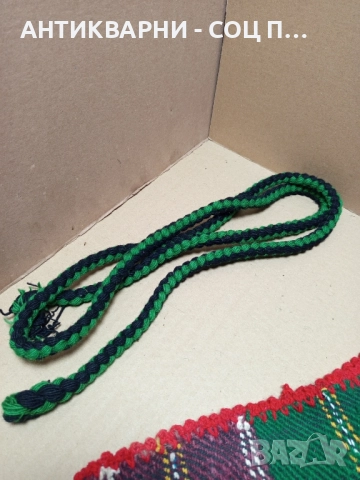 Соц Стара Ръчно Тъкана Торба Чанта. , снимка 2 - Антикварни и старинни предмети - 52381500