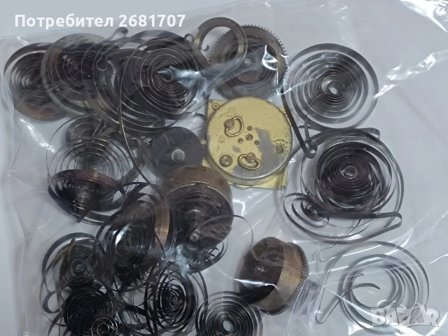 пружини за часовници 