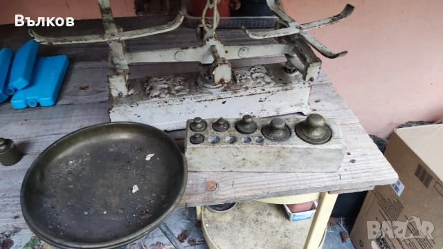 Стар кантар, снимка 6 - Антикварни и старинни предмети - 52495562