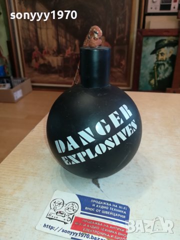 DANGER EXPLOSIVES-ВНОС GERMANY 1712231113, снимка 5 - Колекции - 43447014