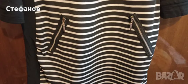 Красива макси рокля на райета , снимка 3 - Рокли - 48336515