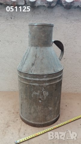 масивен метален възрожденски гюм за мляко 15 литра , снимка 1 - Антикварни и старинни предмети - 38015258