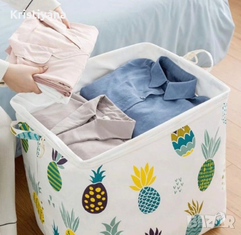 Сгьваема голяма кутия за съхранение — Защита и организираност за твоите вещи, снимка 3 - Други стоки за дома - 53277476