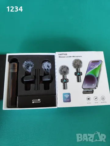 Петличен микрофон 2 броя