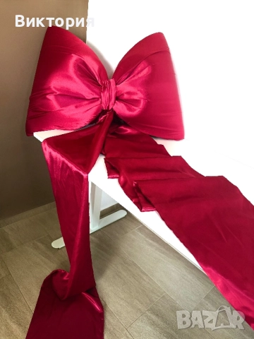 Коледна панделка,панделка декор,коледна украса за елха , снимка 4 - Други - 52442506