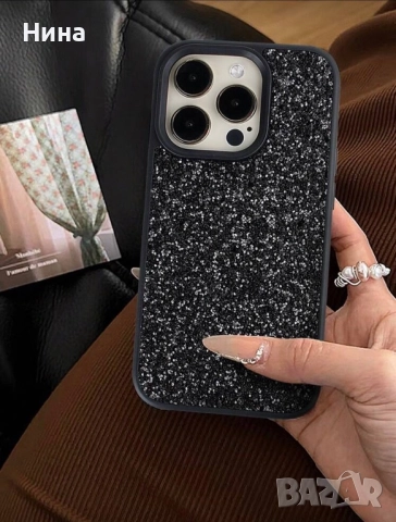 Калъфи за телефон с брокати, снимка 3 - Калъфи, кейсове - 52022373