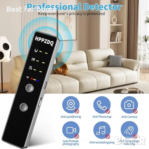 HPPZDQ Детектор за скрити камери , снимка 3 - Други - 49398040