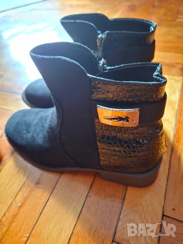 Нови черни боти, снимка 5 - Дамски боти - 53351953