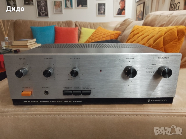 Kenwood KA 2002, снимка 3 - Ресийвъри, усилватели, смесителни пултове - 52706788