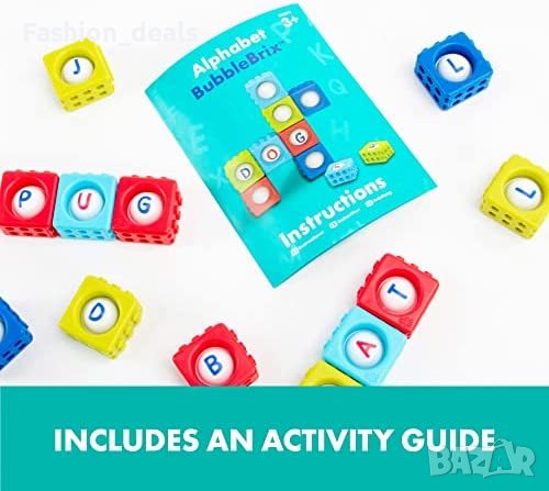 Нова образователна Играчка обучение Азбука букви деца 3+ години, снимка 6 - Образователни игри - 40594814