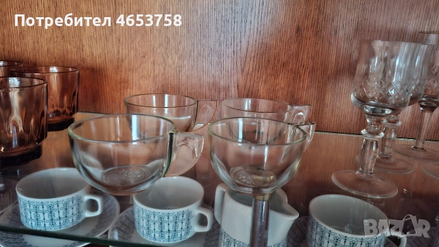 Стъклени, кристални и керамични чаши фруктиери и други, снимка 5 - Сервизи - 52822354