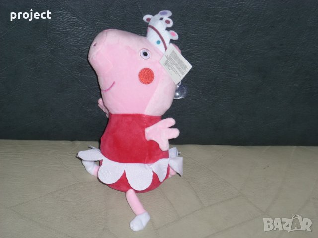 Плюшена  играчка Peppa Pig - Пепа  прасенце и Джордж.Нови!!!, снимка 5 - Плюшени играчки - 25482862