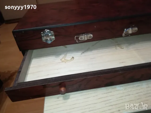 КРАСИВА ДЪРВЕНА КУТИЯ С КАПАК И ЧЕКМЕДЖЕ 1205252001LCHERY, снимка 9 - Антикварни и старинни предмети - 50258934