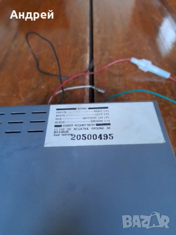 Стар Автомобилен касетофон GBS, снимка 3 - Антикварни и старинни предмети - 52189066