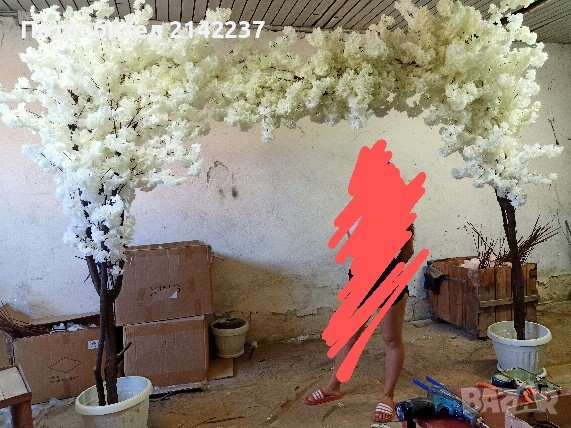 Изкуствено дръвче японска вишна , снимка 4 - Декорация за дома - 40157200