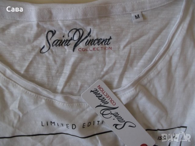 Тениски ST.VINCENT    дамски,М и Л, снимка 2 - Тениски - 28549029