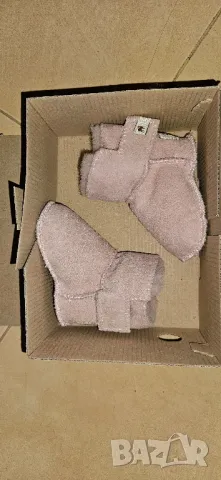 Нови кожени пантофки, номер 16/17, снимка 2 - Бебешки обувки - 48144894