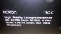 acron 110c hifi w.germany-метална-внос швеицария-17х11х11см, снимка 8