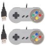 2 бр. USB контролер Геймпад Super Game Controller SNES USB Classic