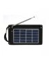 Блутут радио FP-9007BT-S, соларен панел, лампа, USBTF MP3, Powerbank, снимка 4