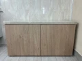 Мраморен плот с шкаф за баня или кухня, снимка 1