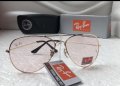 Ray-Ban RB 3026  прозрачни слънчеви очила Рей-Бан авиатор, снимка 3
