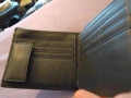 Италиански портфейл #2 125х100мм естествена кожа с много прегради за карти-документи, снимка 8