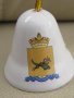 Порцеланова камбанка-5 см-сувенир от Улан Уде-Русия, снимка 4
