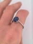 Сребърен Пръстен със Сапфири , снимка 3