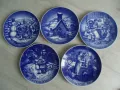 № 7912 стари порцеланови чинии / пана   - лот 5 броя, снимка 7
