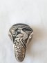 Масивен сербърен пръстен , снимка 2