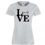 Дамска тениска OPEL LOVE, снимка 1 - Тениски - 32850899