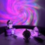 Астронавт звезден проектор, Нощна лампа за деца, снимка 1 - Детски нощни лампи - 44071543