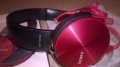sony mdr-xb450ap-red headphones, снимка 18