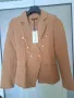 Елегантно дамско сако в актуален цвят Camel, снимка 6