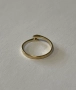 Златен пръстен 1.22гр., снимка 5
