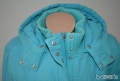 Cecil дамско яке синьо с подвижна качулка ватирано, снимка 3