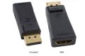 Преходник DisplayPort - HDMI  DP - HDMI M/F   SS000043  Адаптер HDMI - DPI to DP, снимка 3