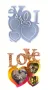 Молд рамка за снимки LOVE НАМАЛЕН, снимка 5