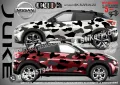 Nissan Qashqai SK-SJV3-N-QA Кaмуфлаж Офроуд Джип Пикап Лодка Camouflage Off-Road стикери, снимка 3